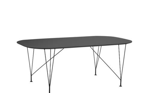 Jídelní stůl Inter černá černá