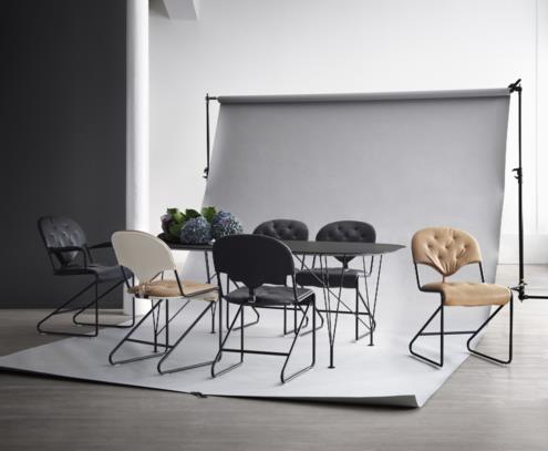 Jídelní stůl Inter černá černá